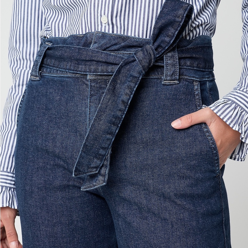 J Crew Wide Leg Denim Trouser NWT